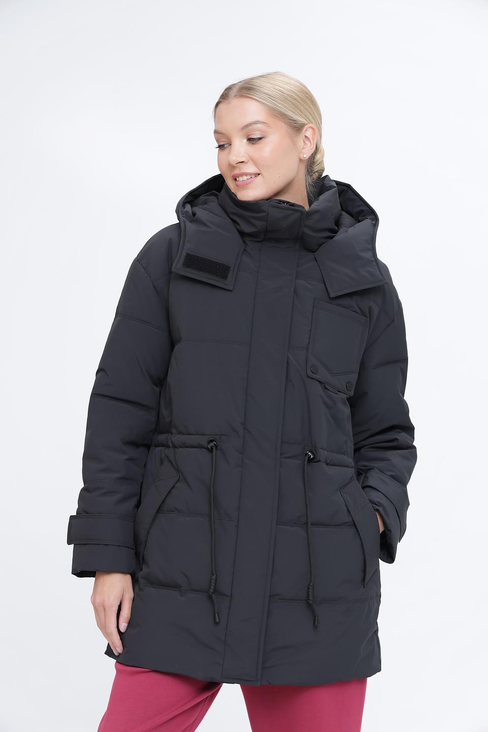 Куртка Pezzo чёрная стеганая