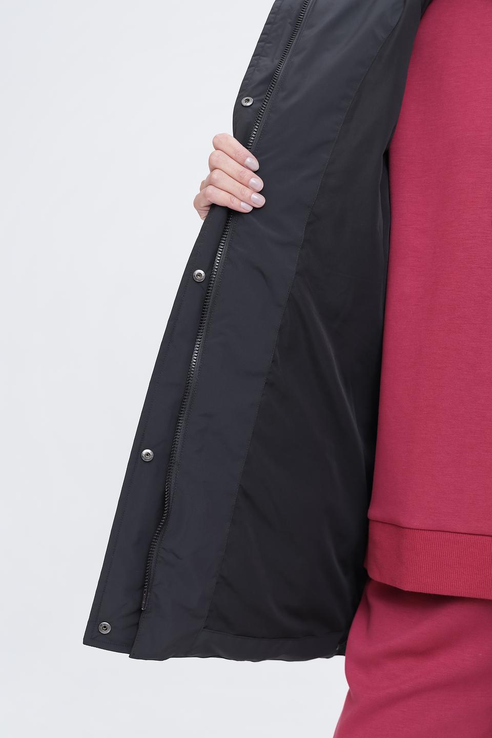 Куртка Pezzo чёрная стеганая