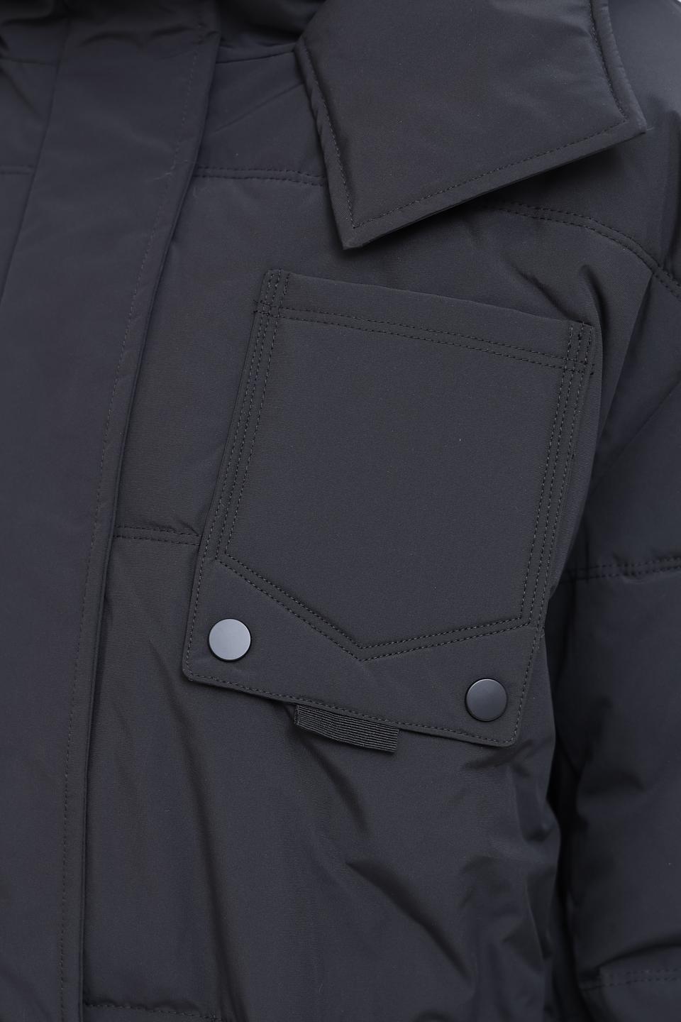 Куртка Pezzo чёрная стеганая