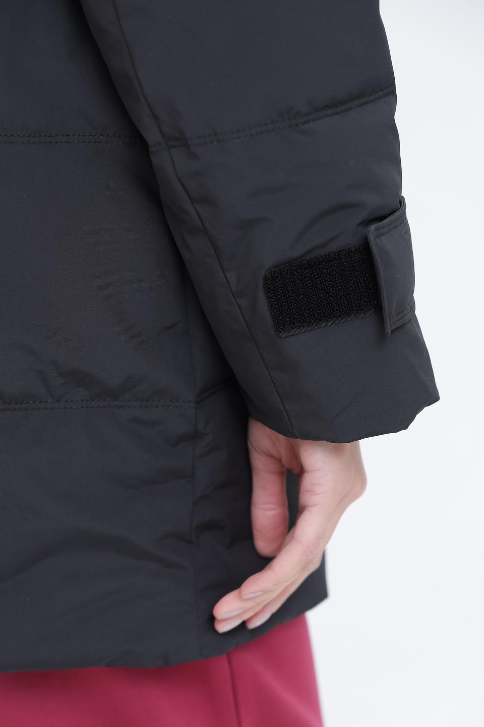 Куртка Pezzo чёрная стеганая