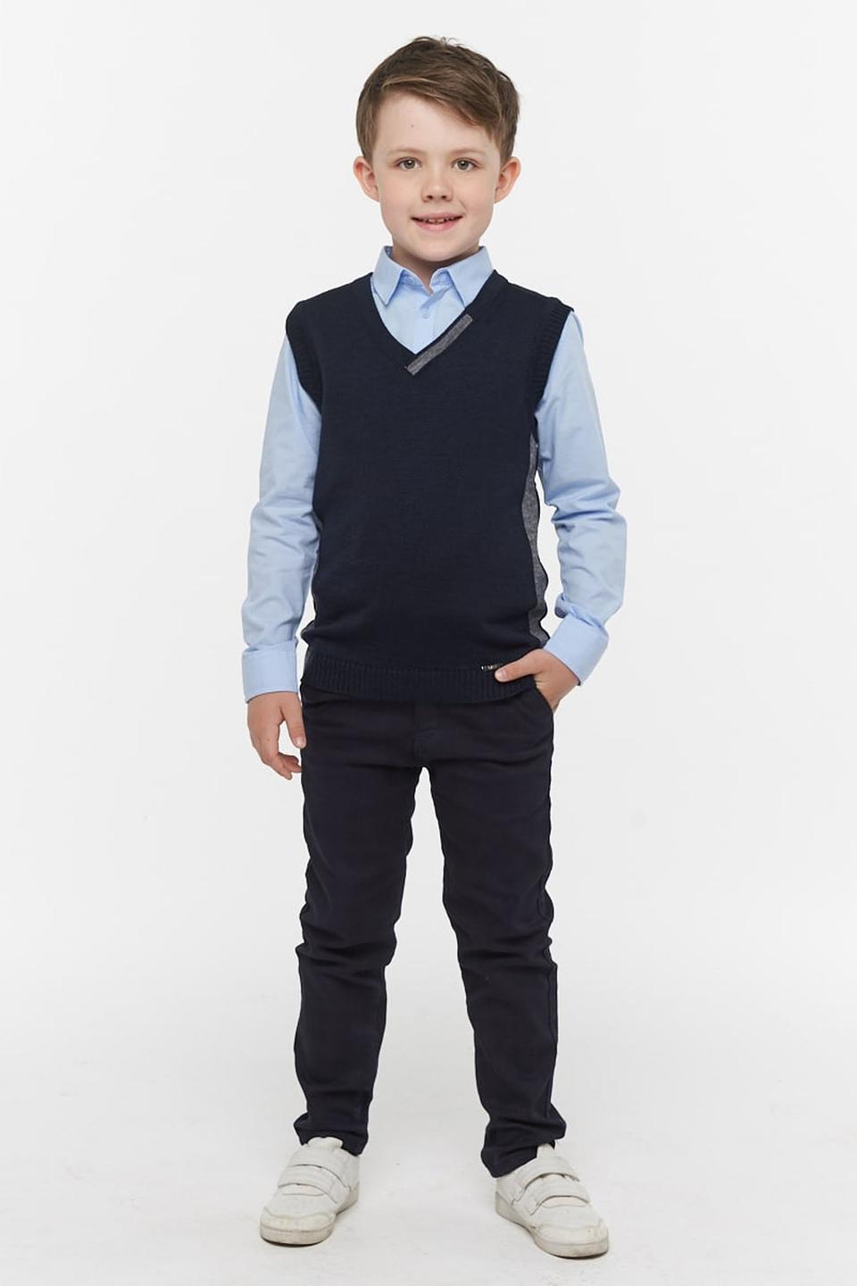 Жилет VAY для мальчика синий