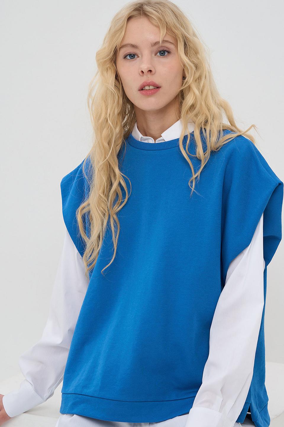 Жилет VAY базовый синий