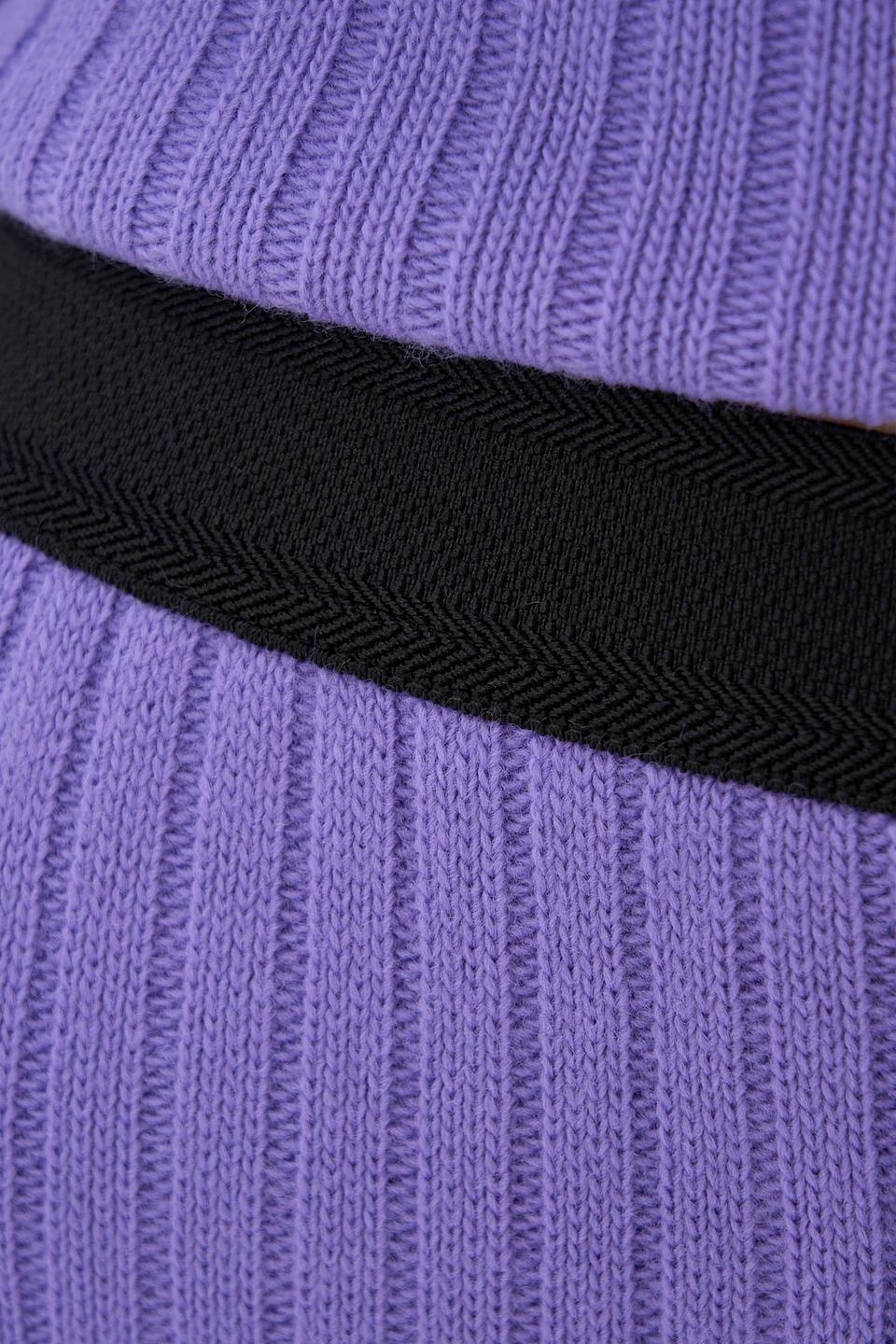 Костюм VAY вязаный лавандовый