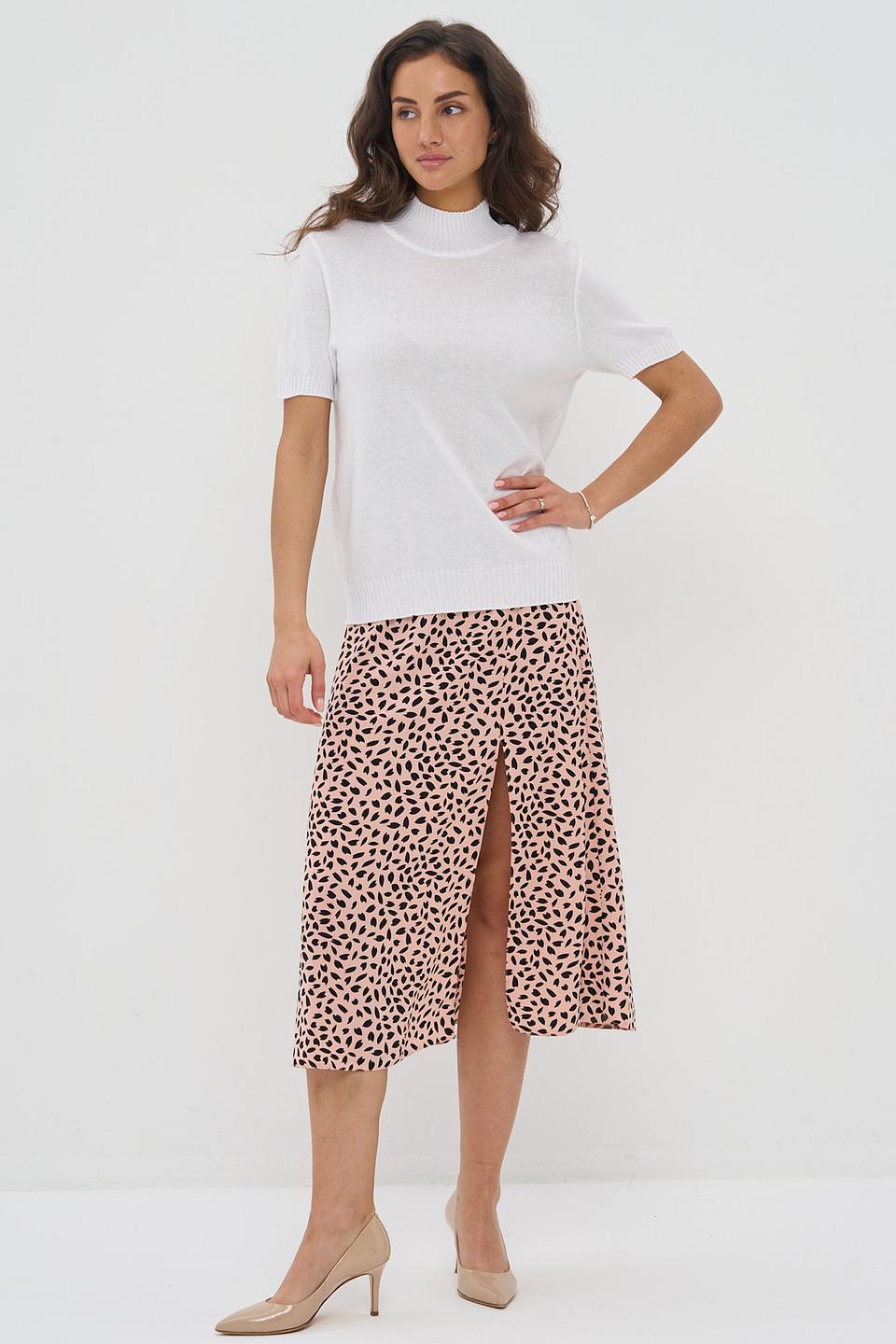 Джемпер VAY с коротким рукавом белый