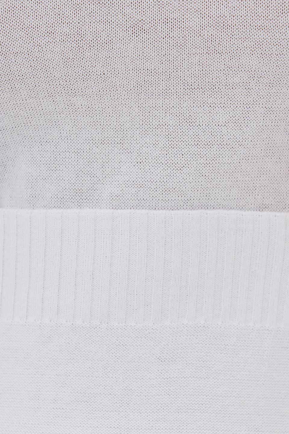 Джемпер VAY с коротким рукавом белый