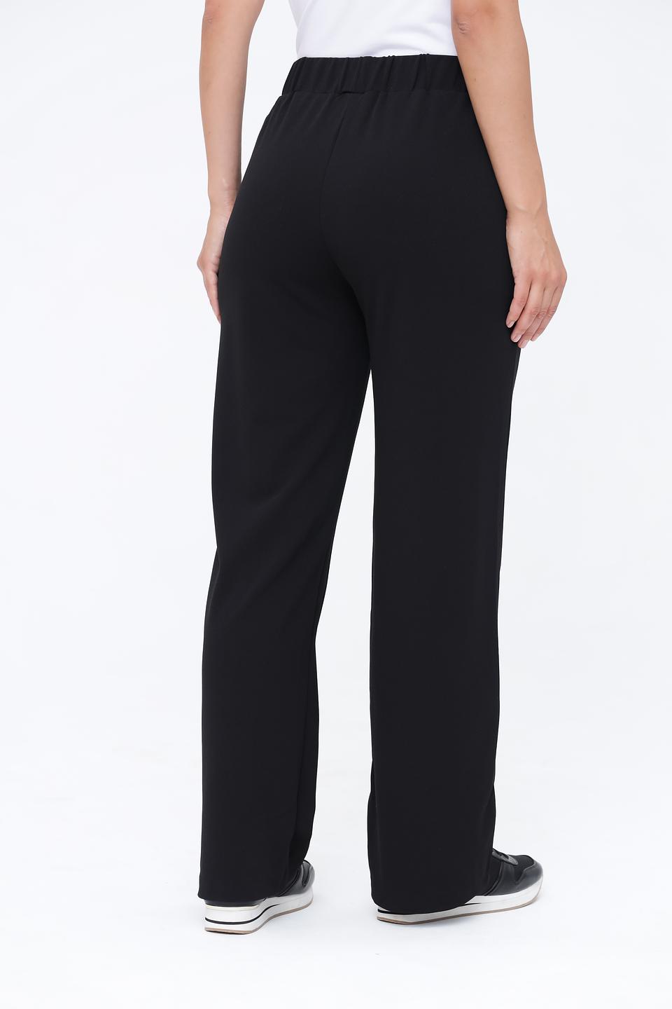 Брюки клёш Broadway чёрные