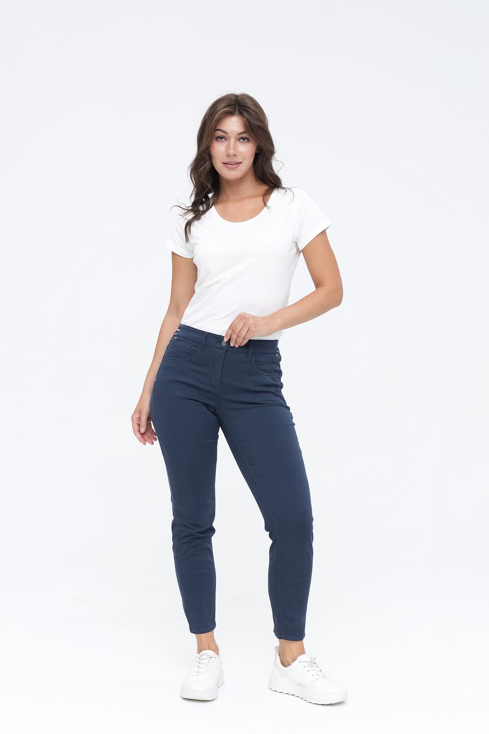 Брюки классические Luisa Cerano синие