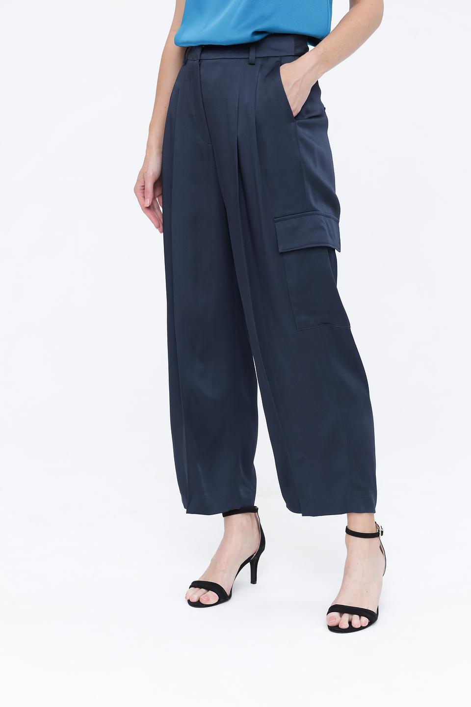 Брюки кюлоты Luisa Cerano тёмно-синие