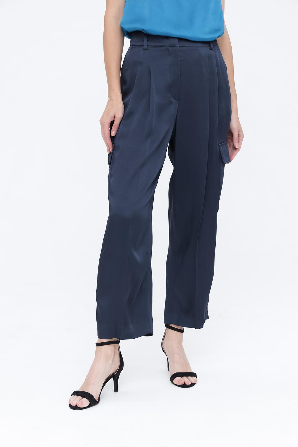 Брюки кюлоты Luisa Cerano тёмно-синие