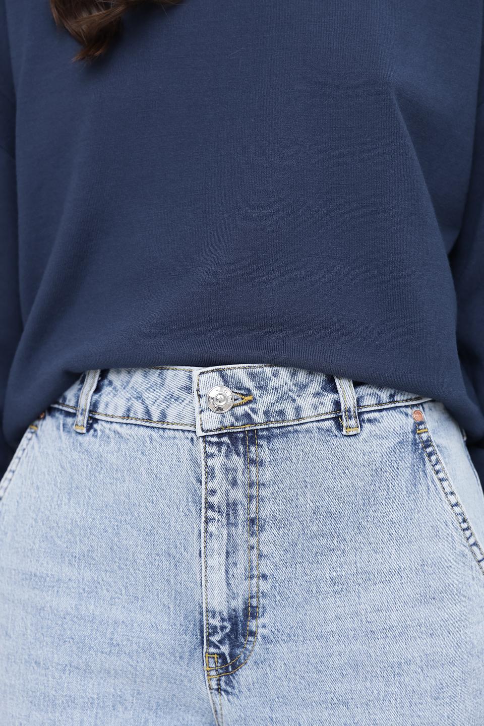 Джинсы карго Oui светло-голубые