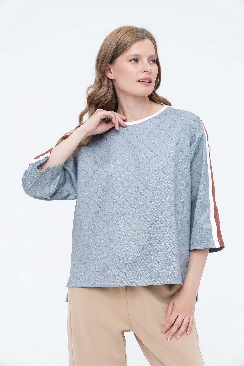 Голубой джемпер Joop! с полосками