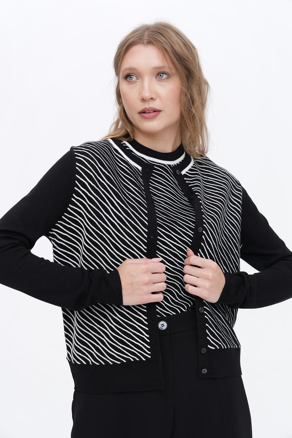 Жакет Boss Black в полоску