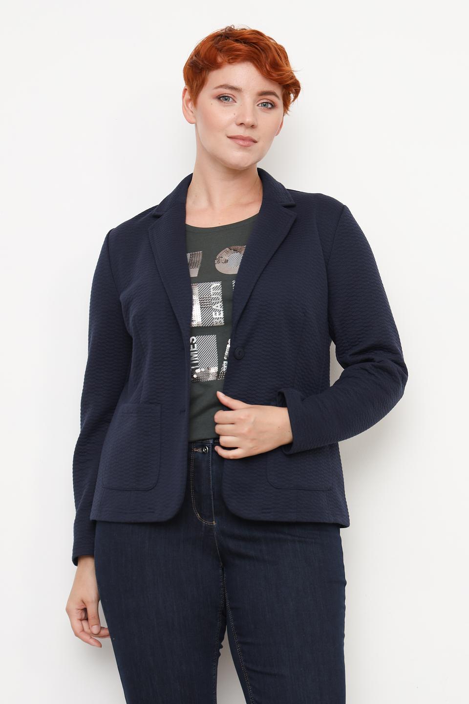 Жакет Rabe collection темно-синий