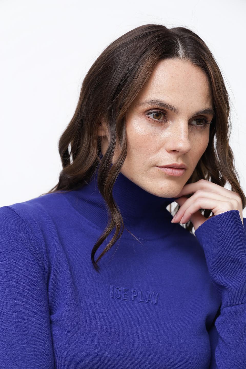 Водолазка Ice Play женская синяя