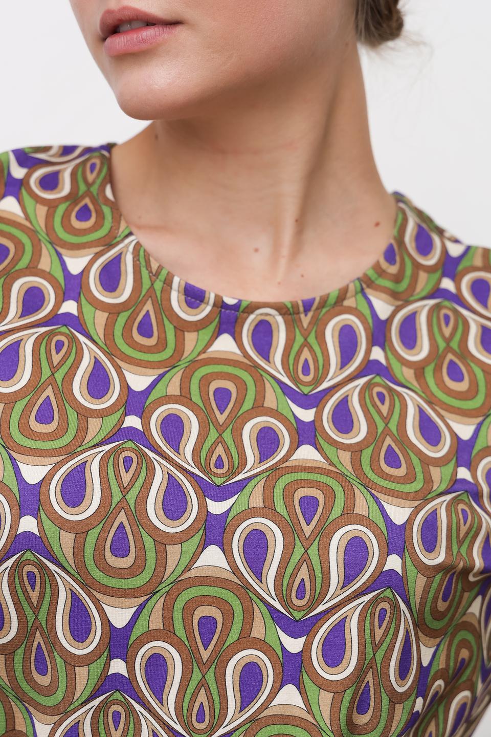 Лонгслив Bianca с принтом