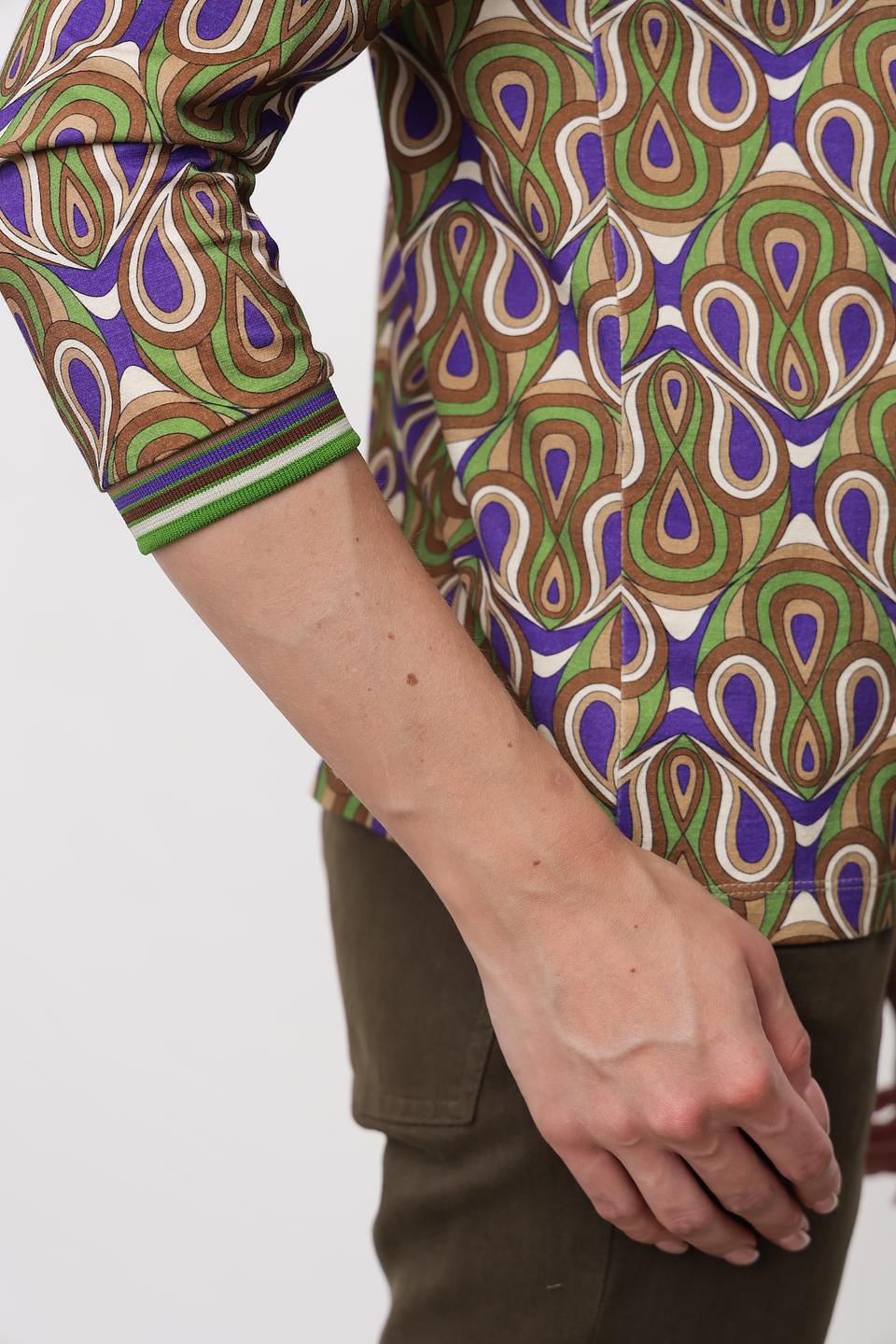 Лонгслив Bianca с принтом