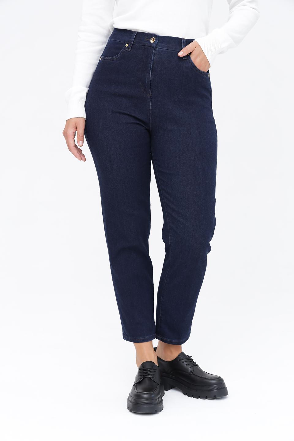 Джинсы Pezzo высокая посадка синие