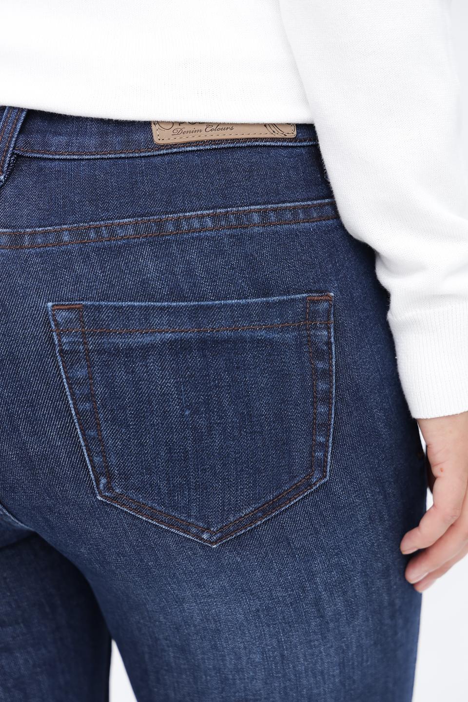 Джинсы Pezzo прямого кроя синие