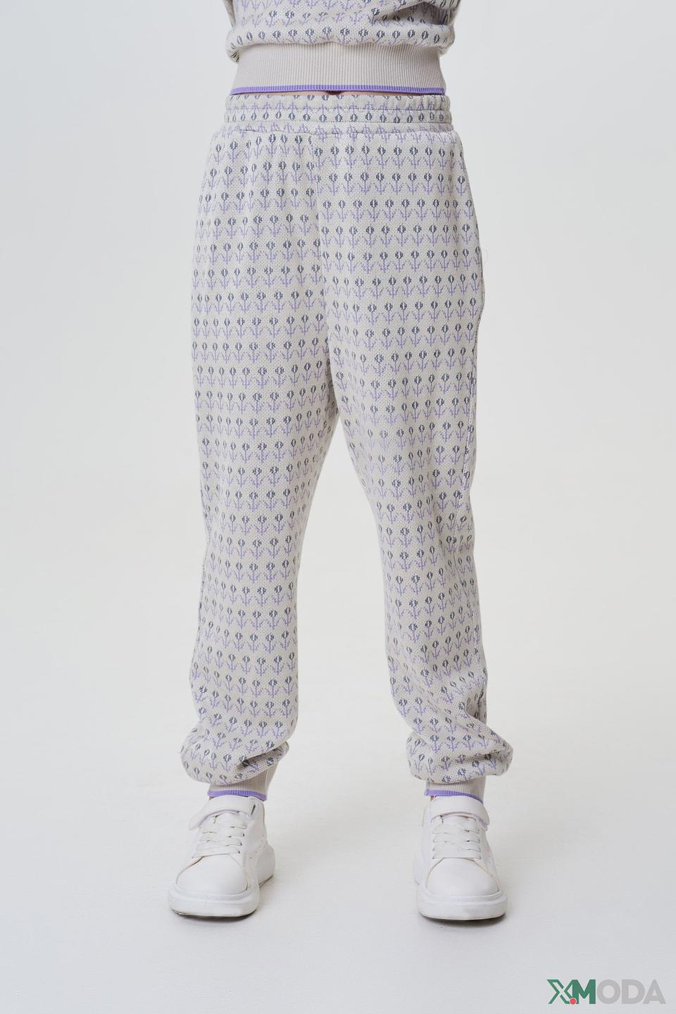 Комплект Choupette дев. серый с лиловым