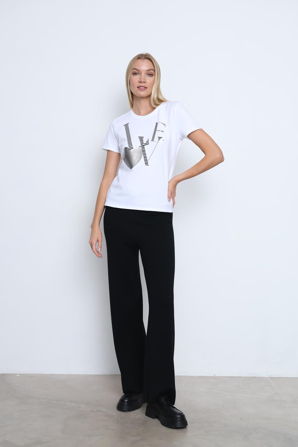 Футболка Penny Black с принтом LOVE, женская