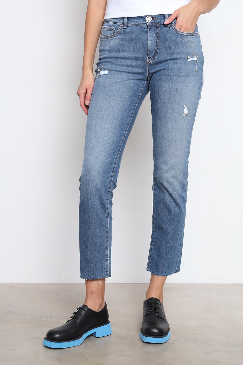 Джинсы Marc Cain с потертостями