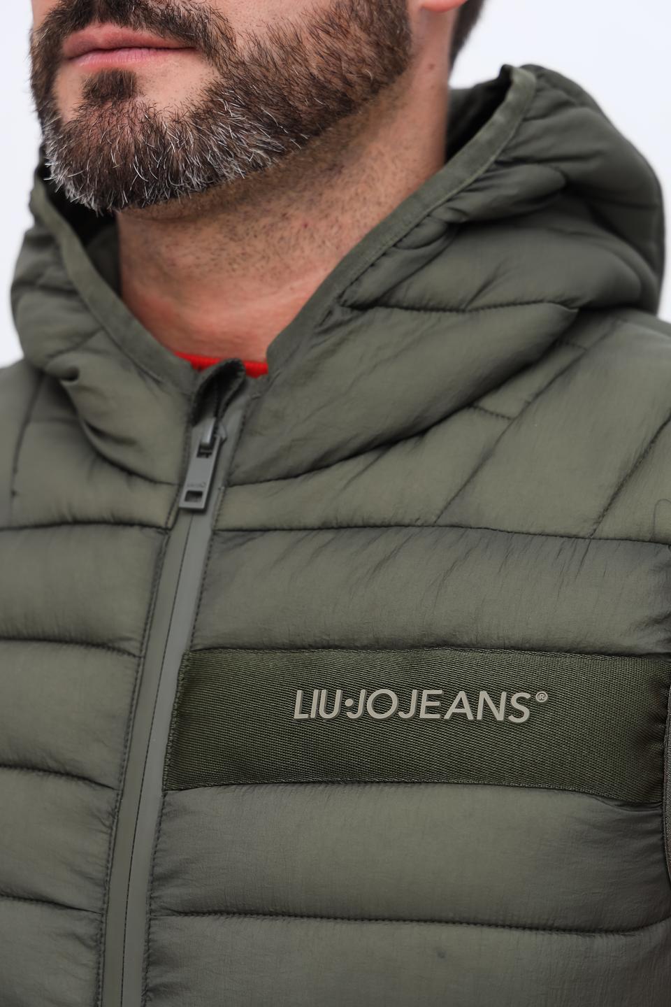 Жилет Liu-Jo стеганый хаки