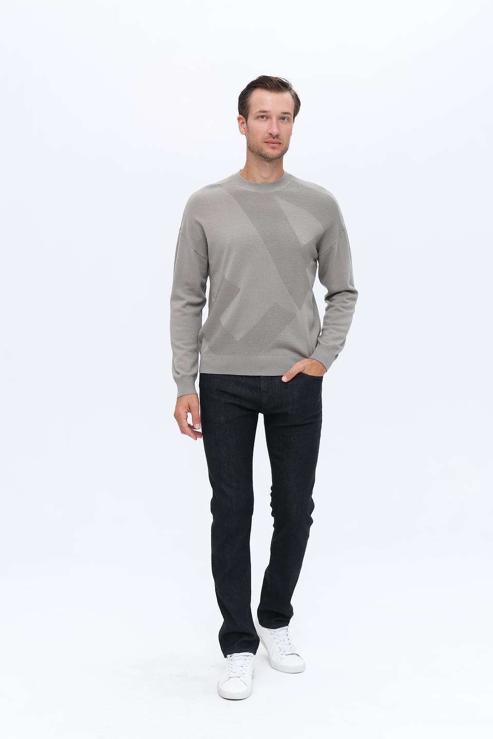 Джемпер Emporio Armani серый