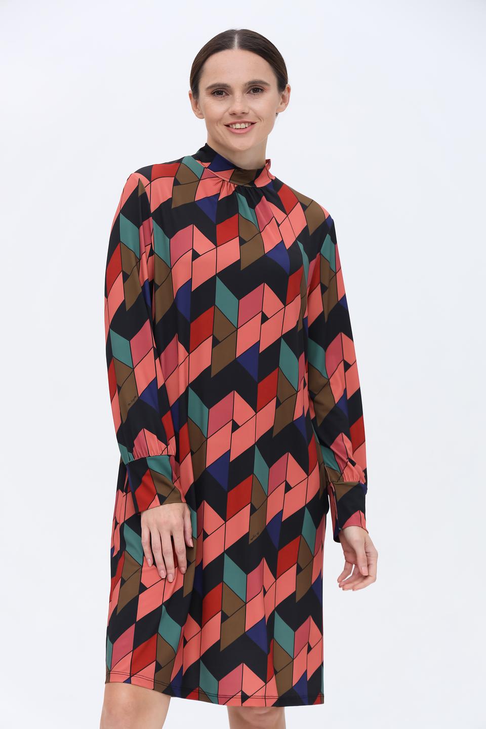 Платье Miss Lagotte с геометрическим принтом