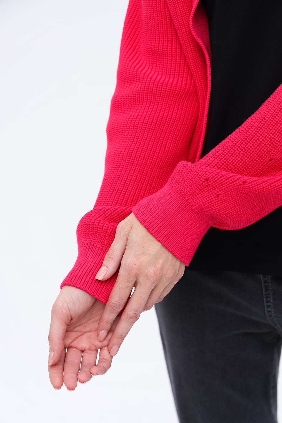 Кардиган Taifun малиновый