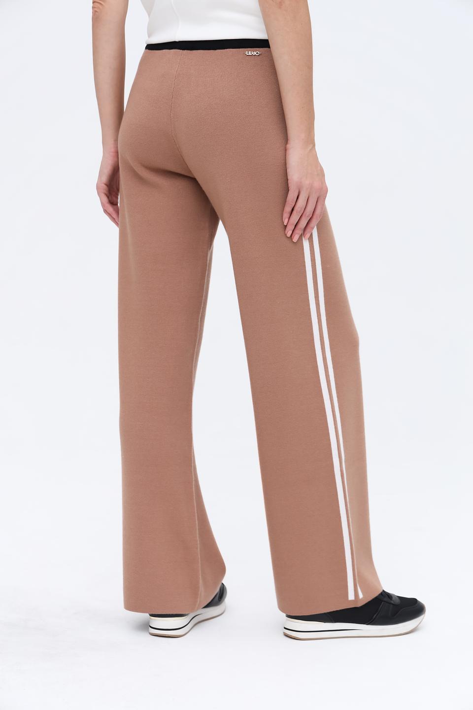 Брюки Liu-Jo клёш бежевые
