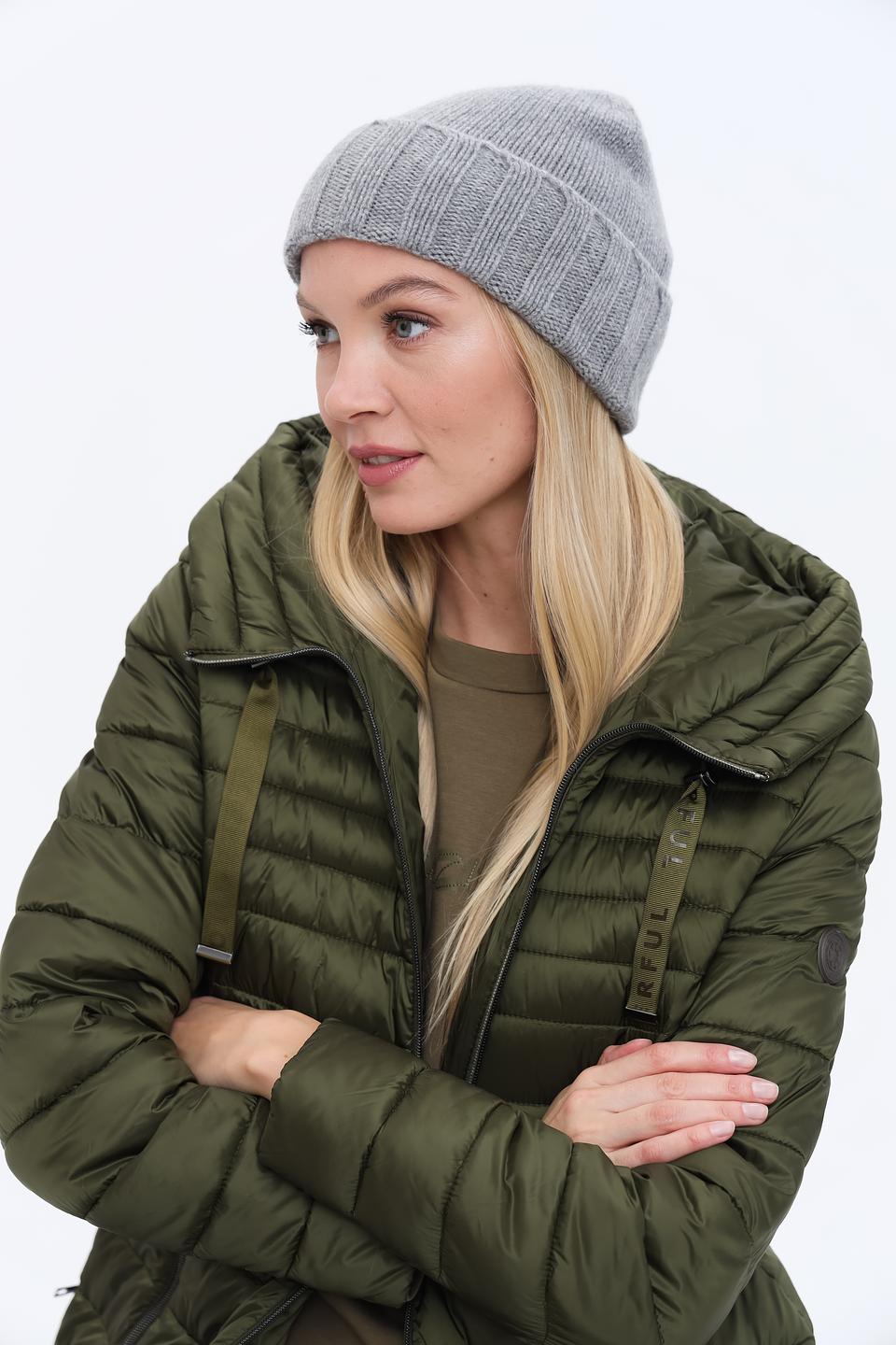 Шапка Emporio Armani серая