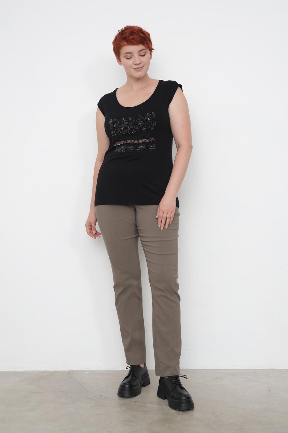 Брюки классические Doris Streich хаки