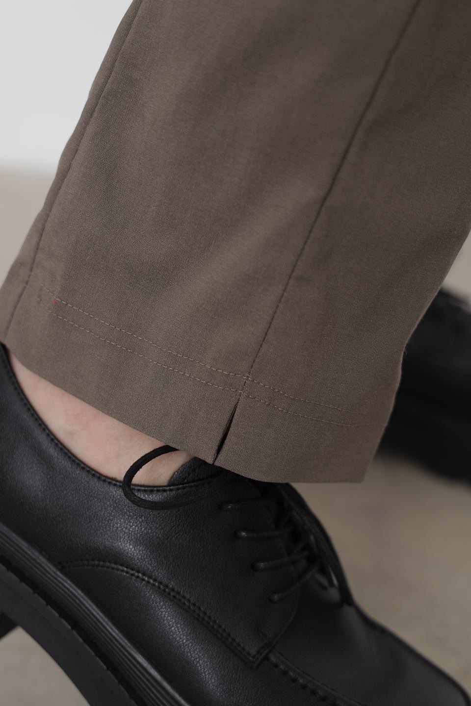 Брюки классические Doris Streich хаки