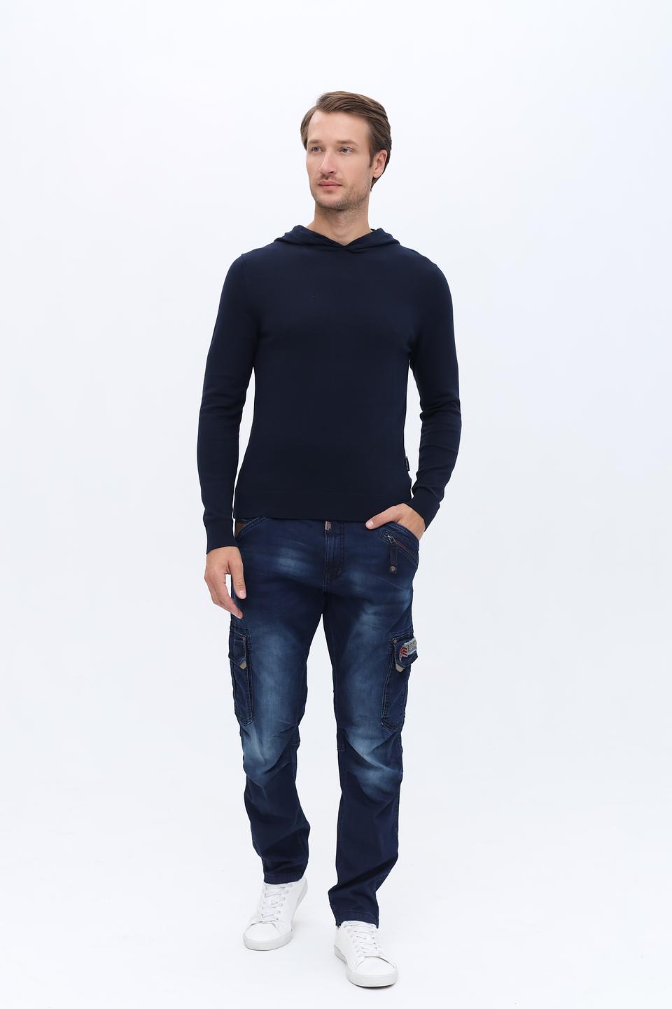 Худи Hechter мужской тёмно-синий