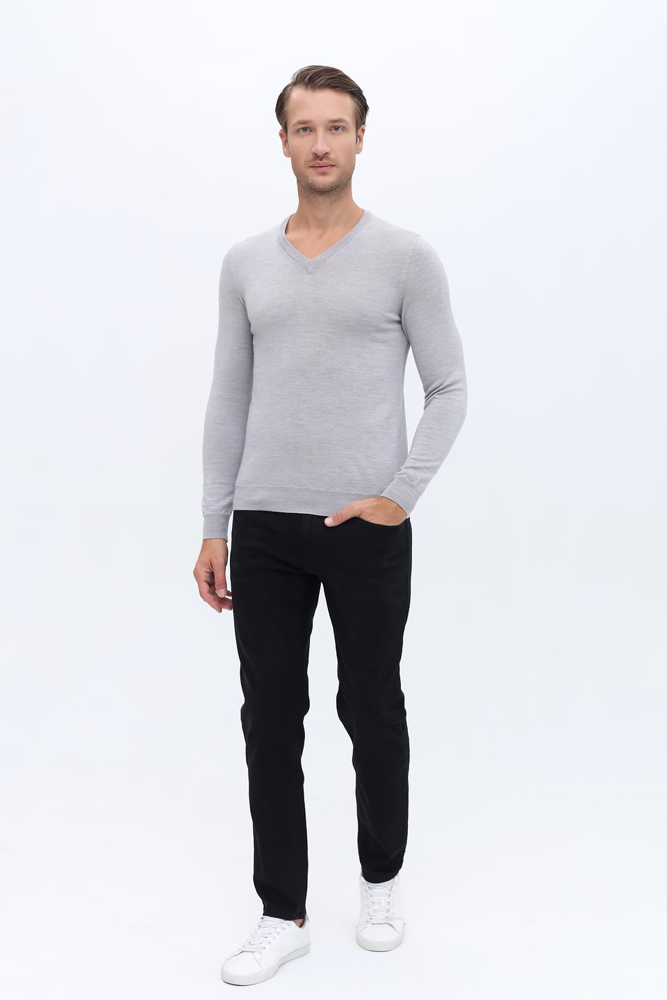 Джемпер Radi Perugia V-образный серый