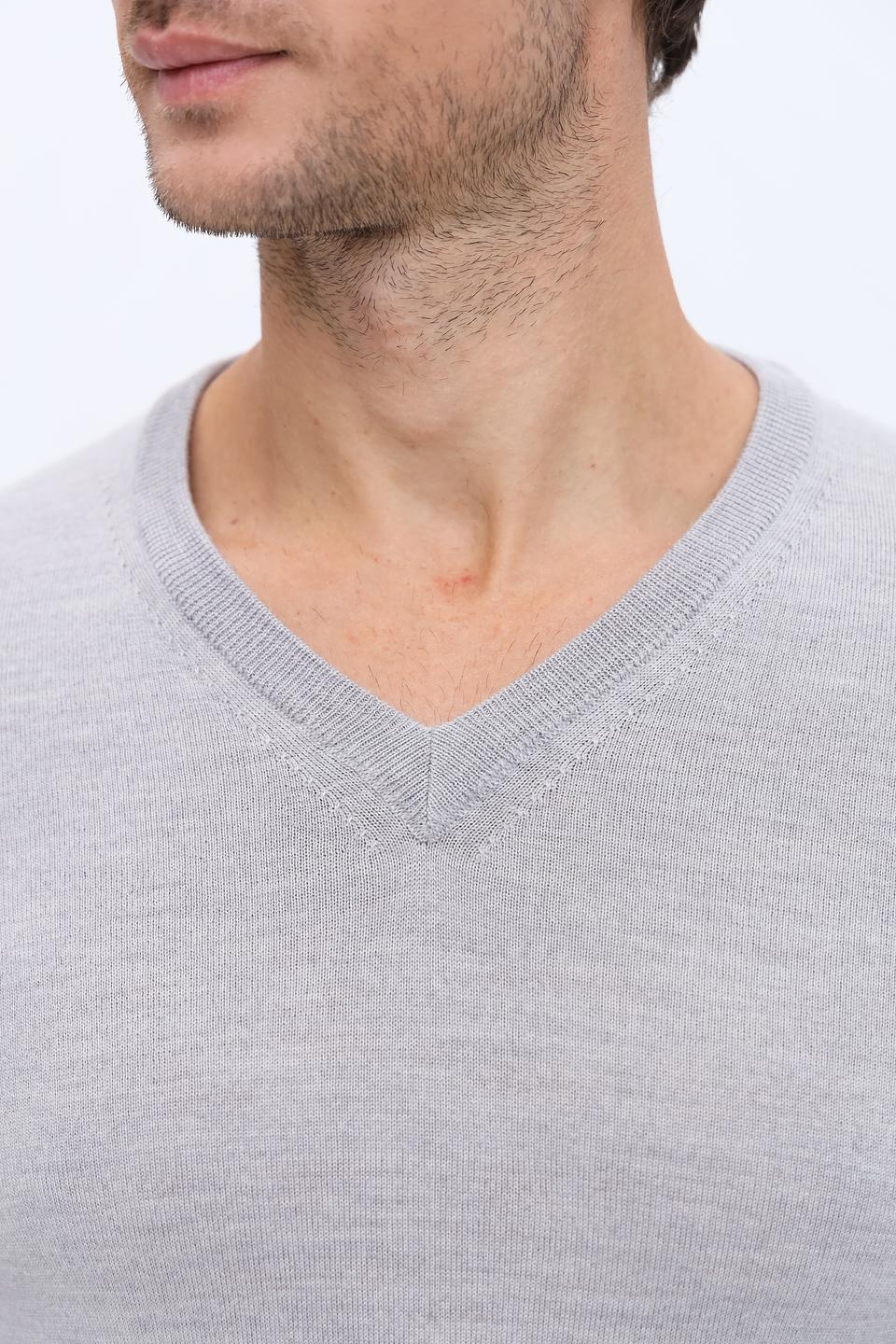 Джемпер Radi Perugia V-образный серый