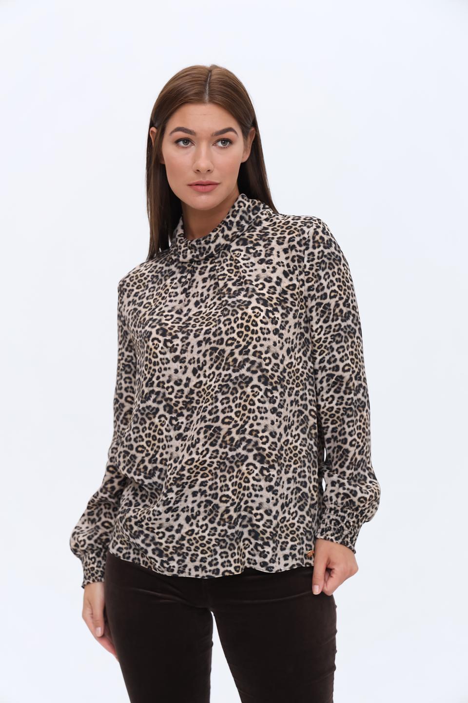 Блуза Marc Cain леопардовый принт