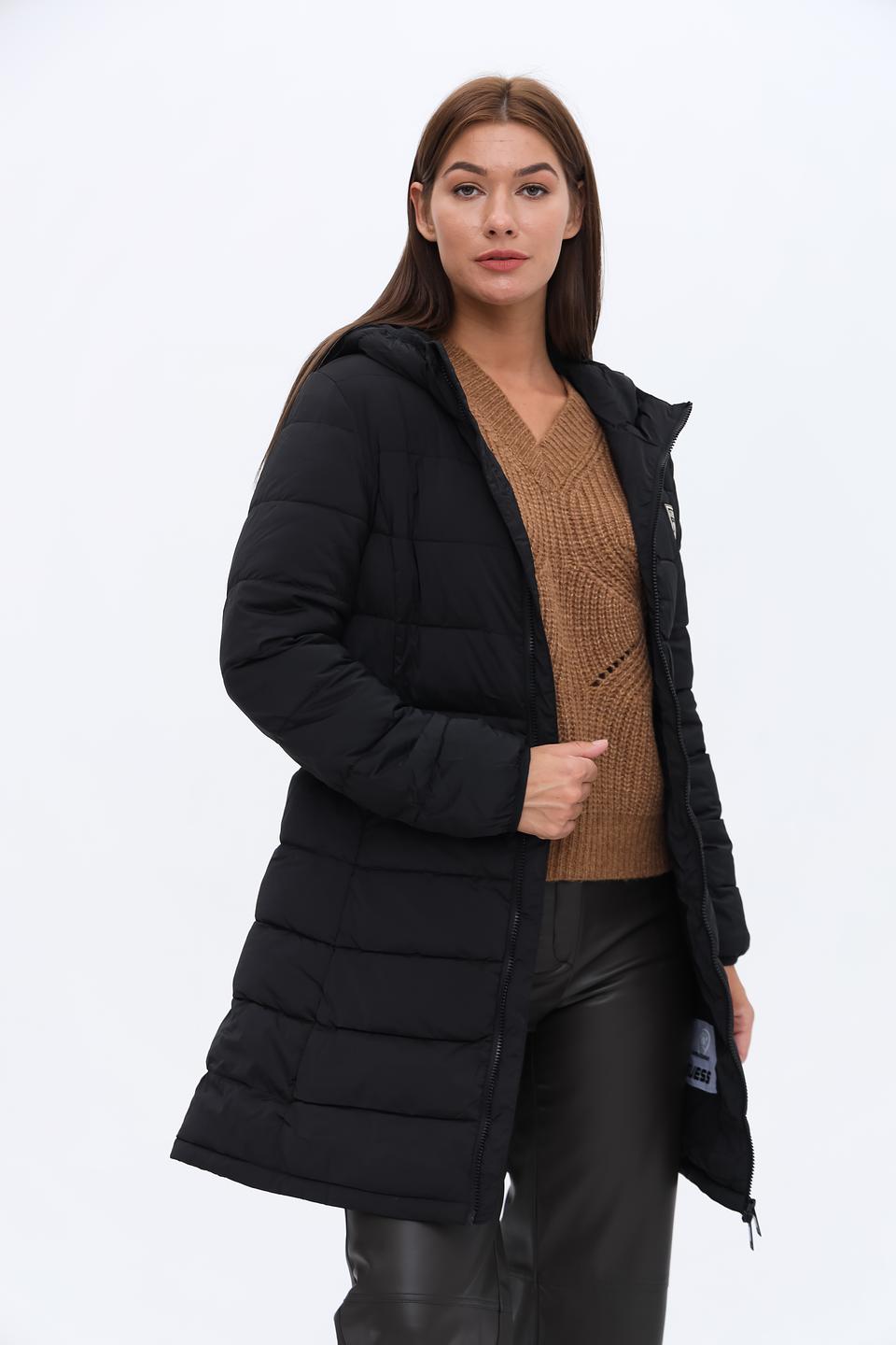 Куртка Guess женская стеганая черная