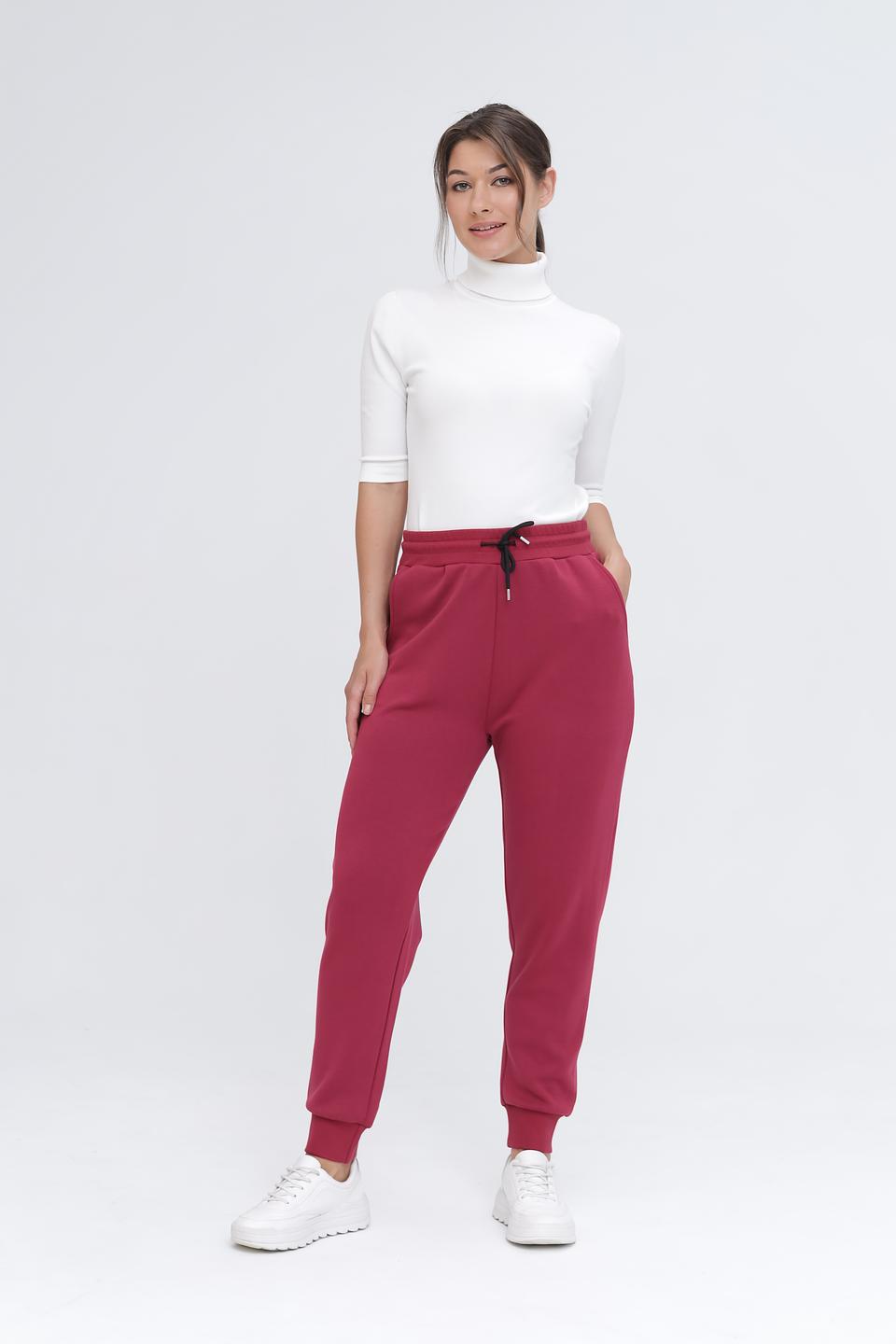 Брюки спортивные Pezzo малиновые