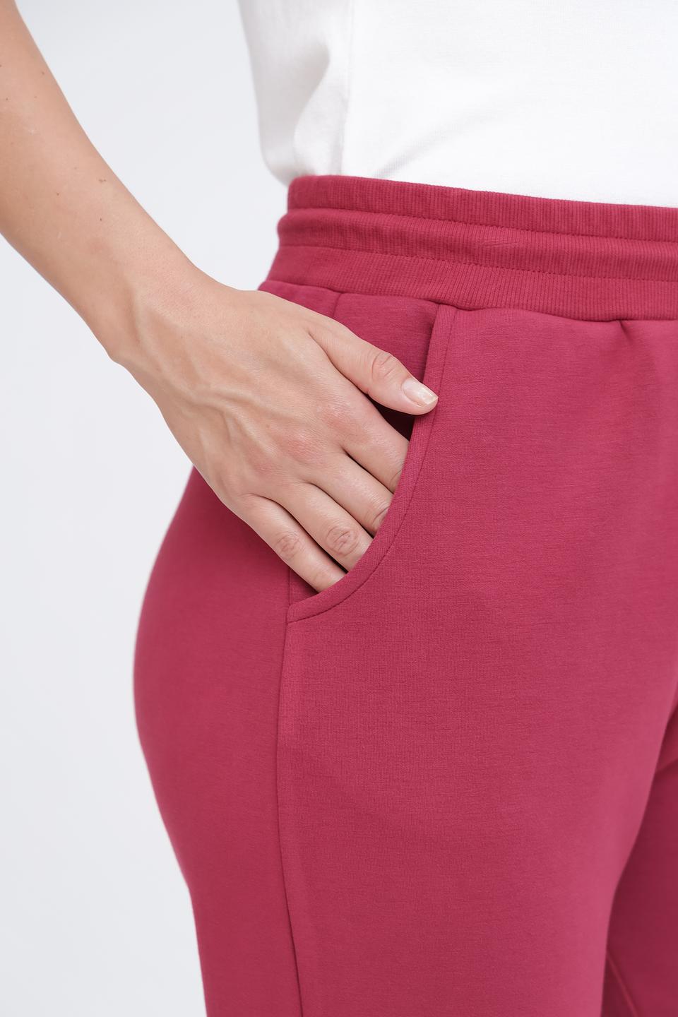 Брюки спортивные Pezzo малиновые