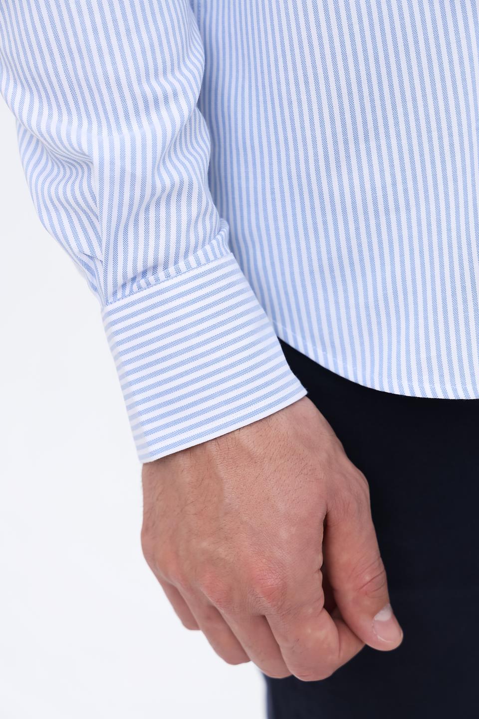 Рубашка North Sails в полоску голубую