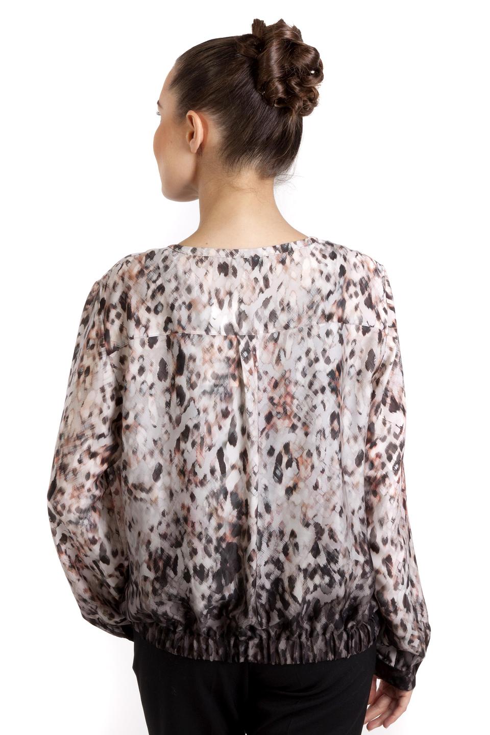 Жакет Gerry Weber с анималистичным принтом на молнии