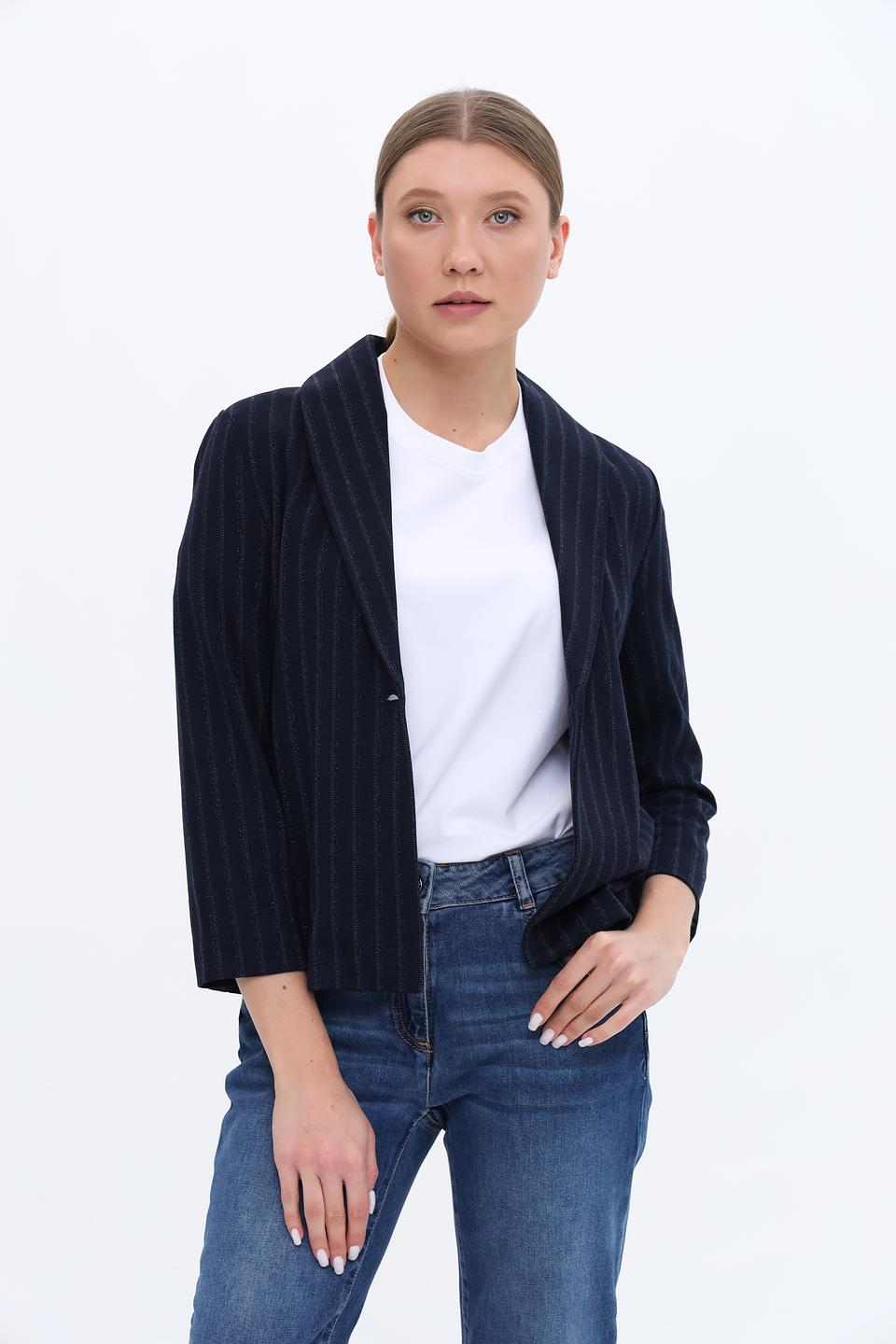 Жакет Rich and Royal в полоску