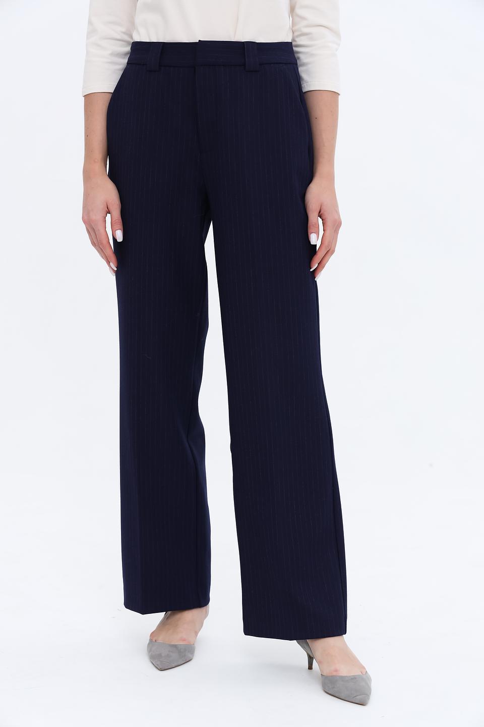 Брюки классические Rich and Royal темно-синие