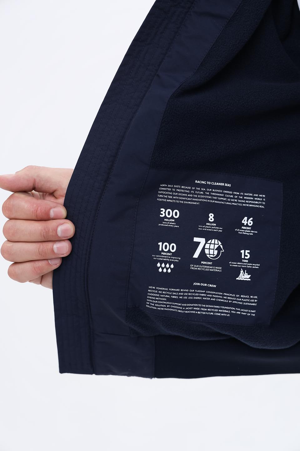 Куртка North Sails муж. синяя