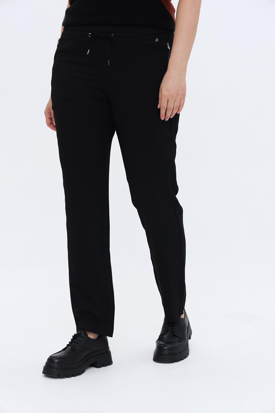 Брюки Relaxed by Toni чёрные