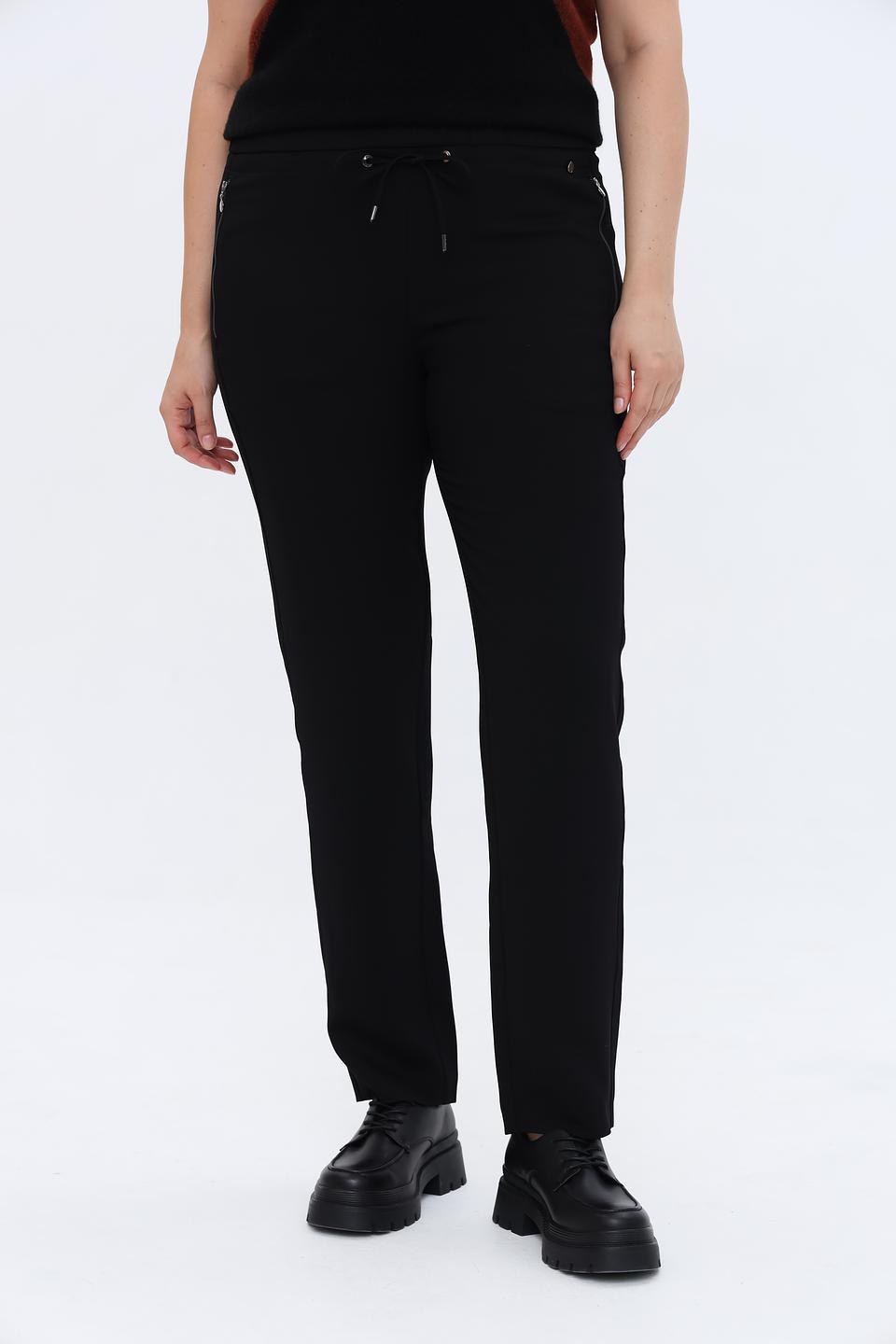 Брюки Relaxed by Toni чёрные