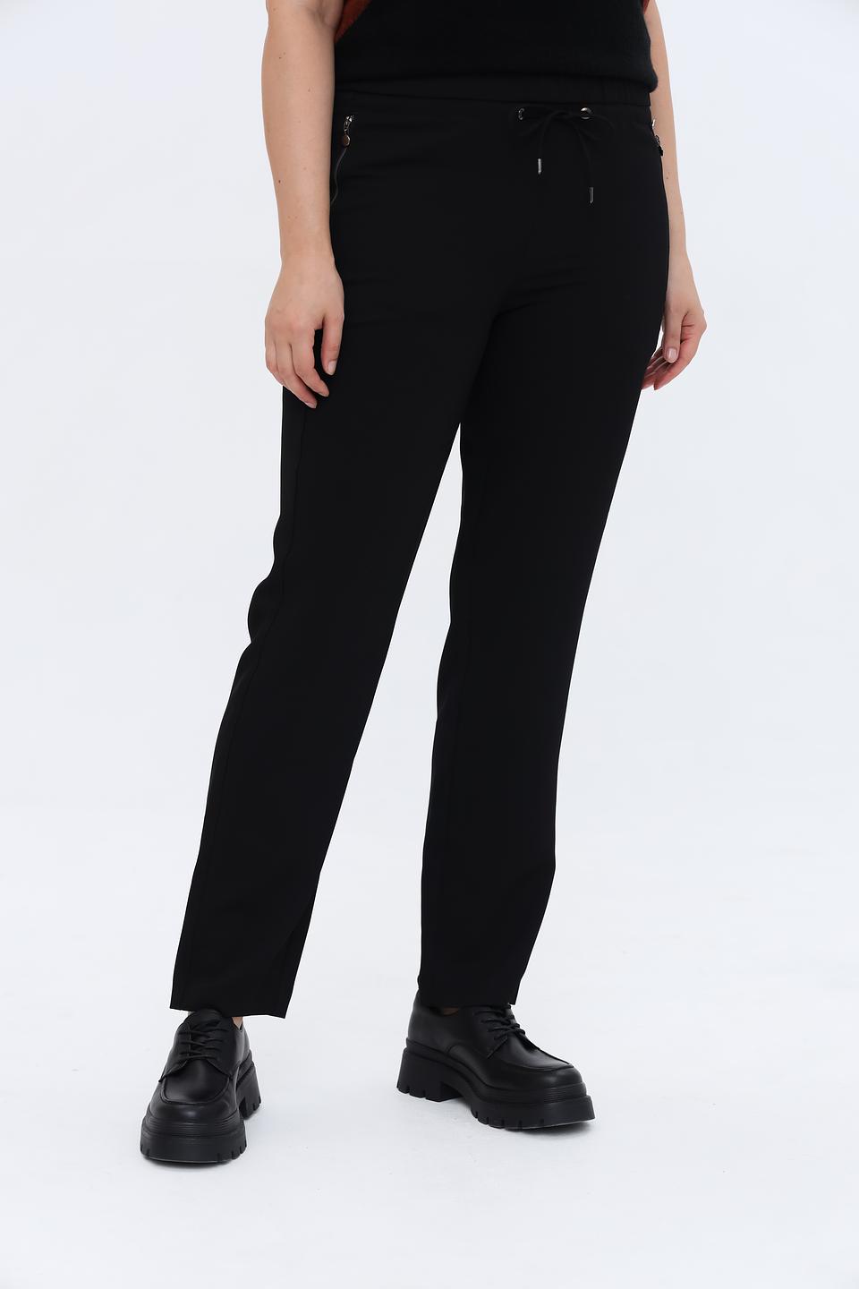Брюки Relaxed by Toni чёрные