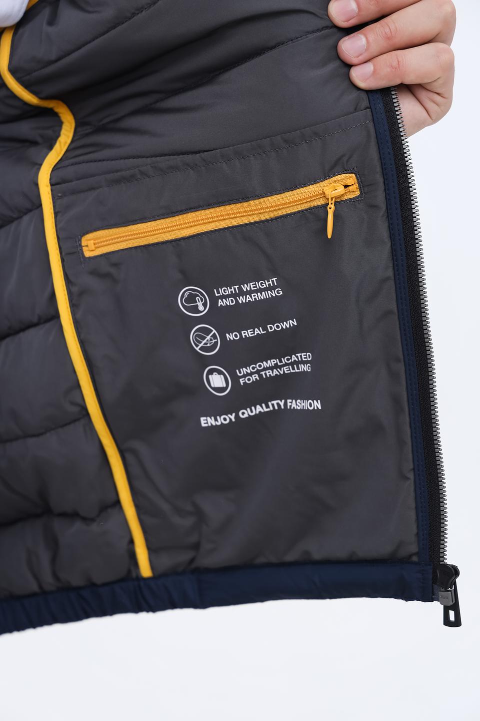 Куртка Bugatti стеганая синяя