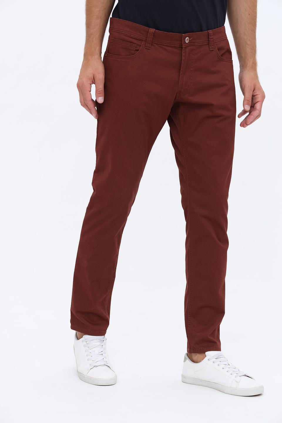 Брюки Hattric терракотовые